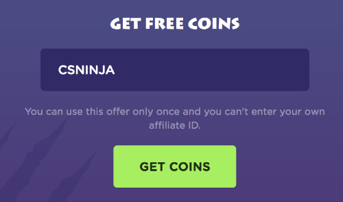 wildcase bonus promo code free skins
